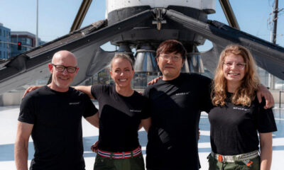 SpaceX to launch bitcoin entrepreneur and three crewmates on flight around Earth's poles