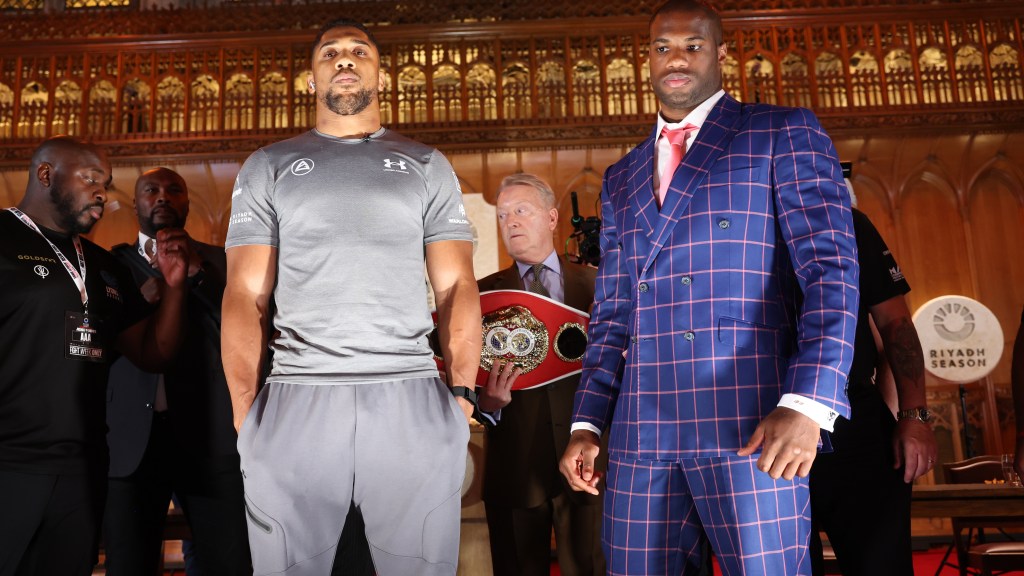 Anthony Joshua vs. Daniel Dubois pre-fight press conference