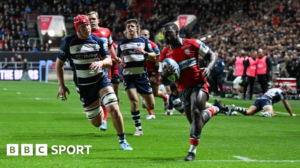 Premiership: Bristol 41- 44 Gloucester - Wade hat-trick helps edge out Bears