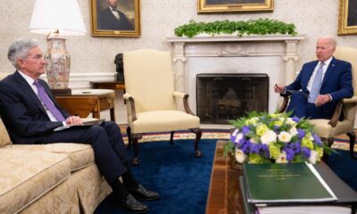 Biden Fed Jay Powell meeting Oval Office