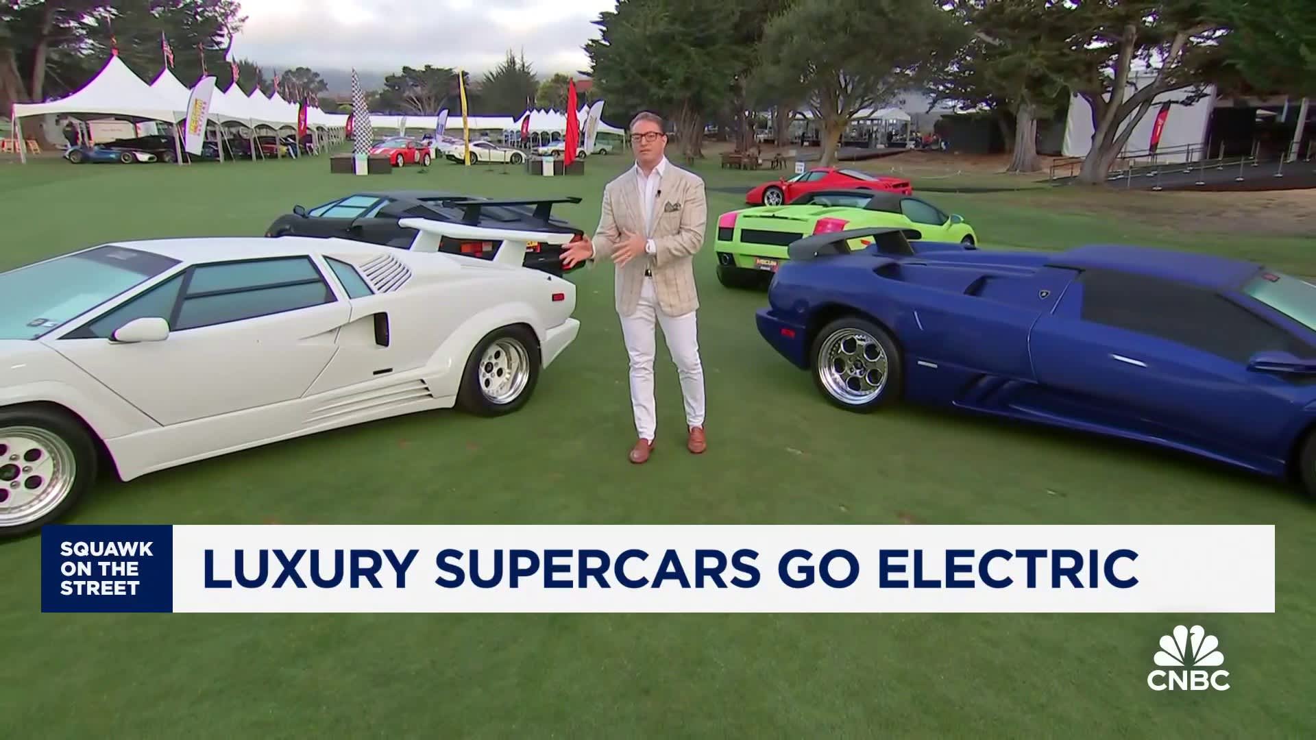 Luxury supercars go electric