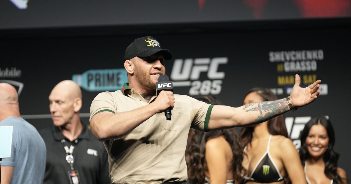 Conor McGregor names ‘top-5 MMA GOATS’