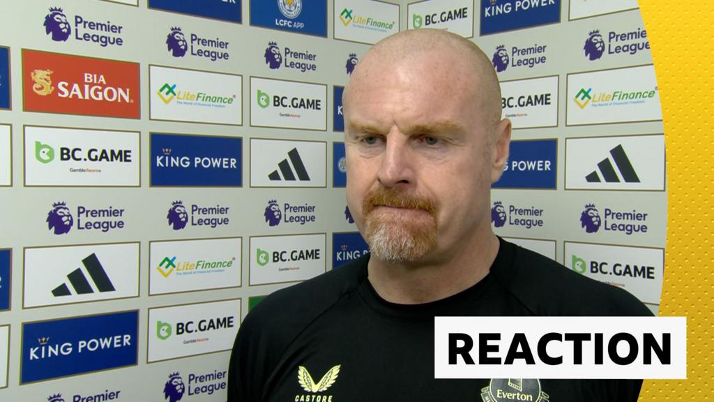 Leicester City 1-1 Everton: 'There was a big shift in our play' against Leicester - Dyche