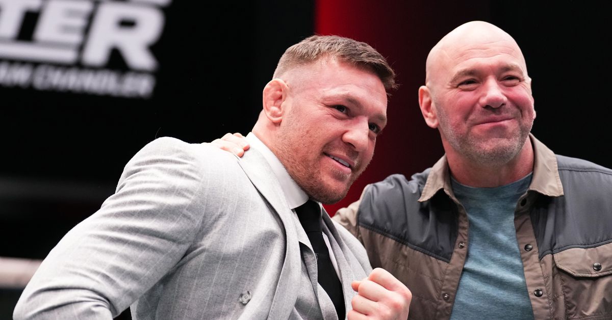 Dana White says Conor McGregor’s next opponent won’t be determined until he’s ready to fight again