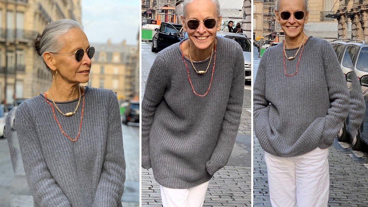 She's 75, but dresses like a Fashion Icon | Fashion Tips for women over 50