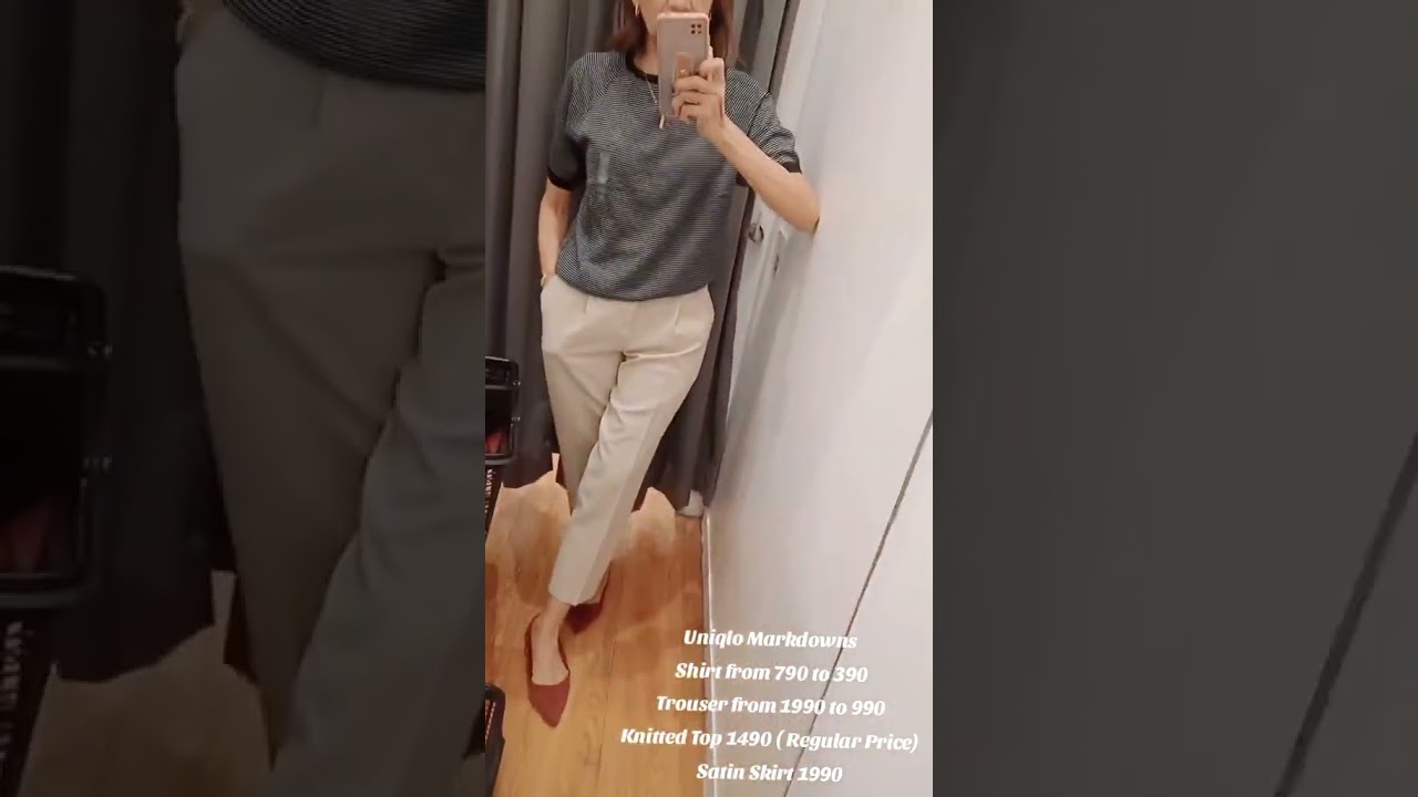 LATEST SEPTEMBER UNIQLO WOMEN 'S OUTFIT MARKDOWNS 🥰