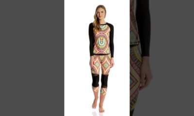 Body Glove Active Women's Culture Sleek L/S Rashguard | SwimOutlet.com