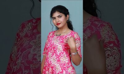 Women,s Pink Floral print A line kurti - S3 Fashions