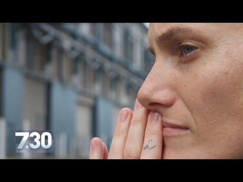 Meet the world's first female male model | 7.30