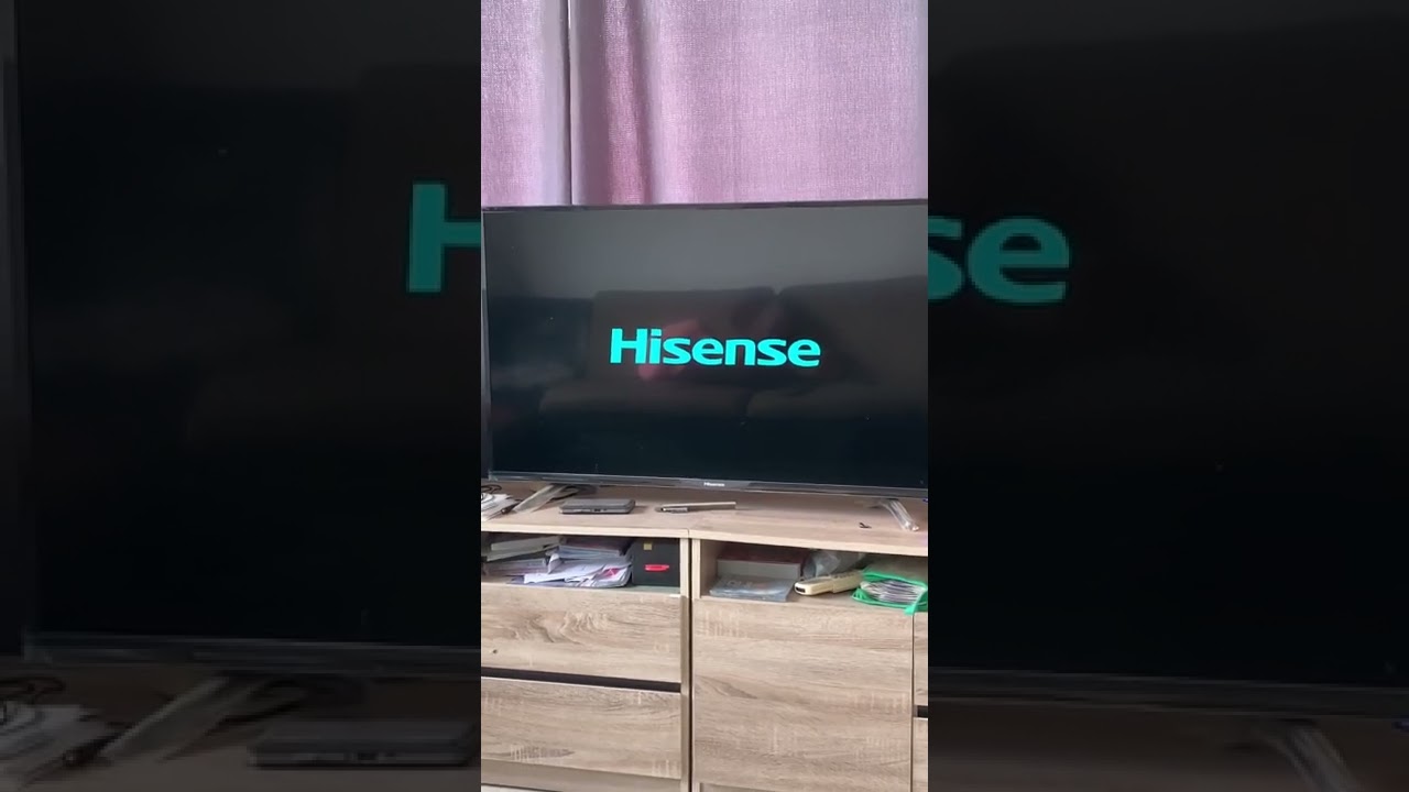 Open a Hisense Smart TV 43 inches