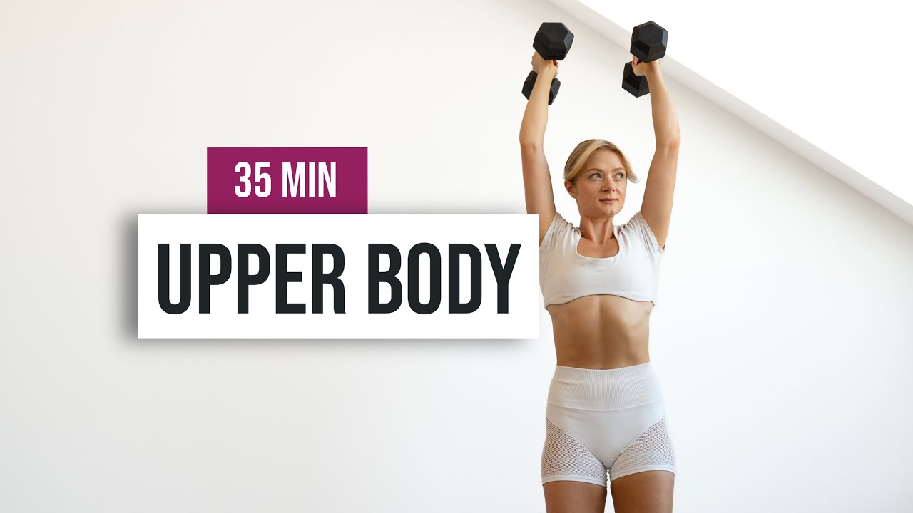 35 MIN KILLER STRENGTH - Upper Body Workout with Weights (Intermediate)