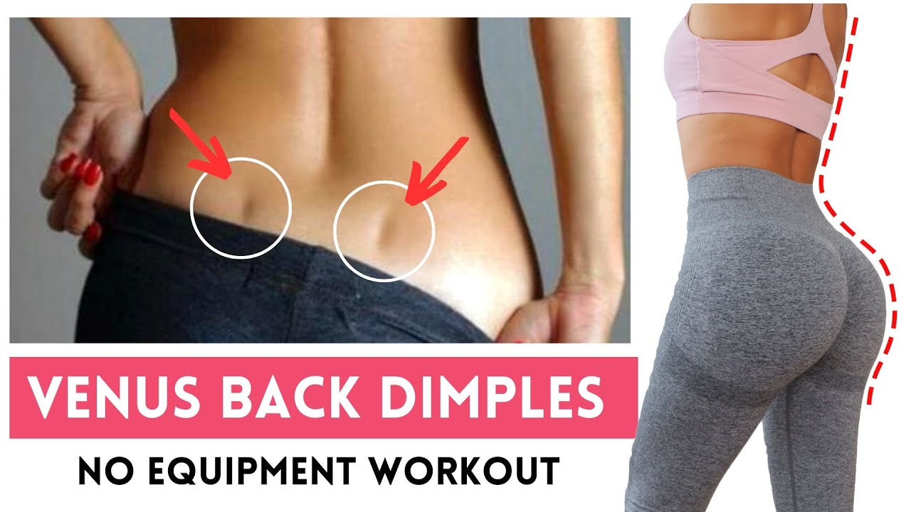 Effective workout to get S-line back curve, lose back fat, enhance venus dimples (back dimples)