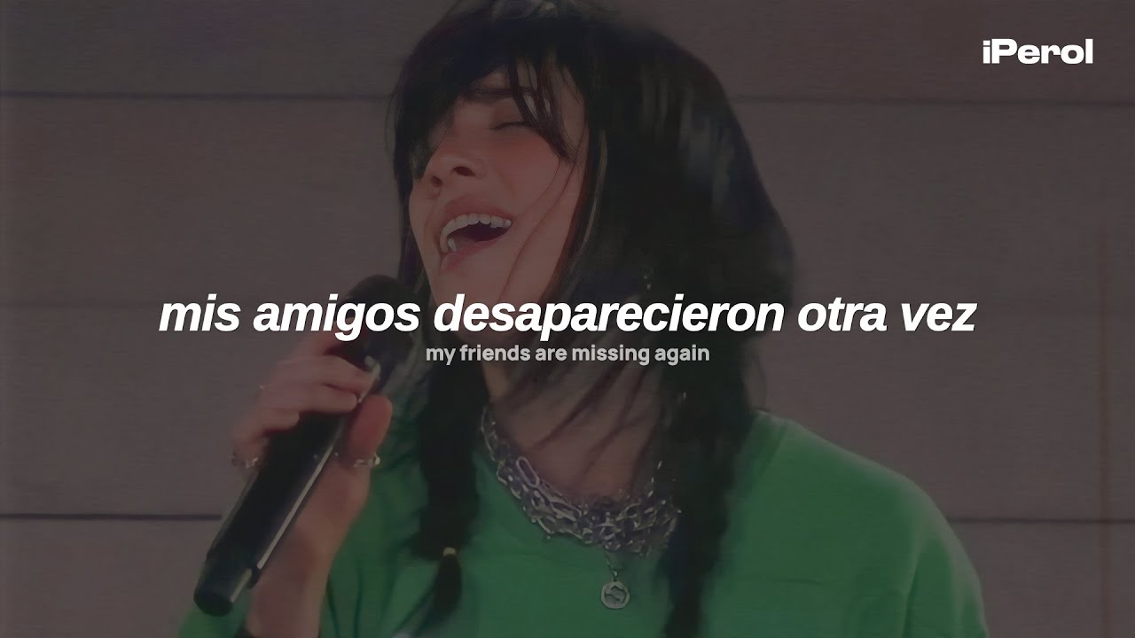 Billie Eilish - ​TV (live version) (Español + Lyrics)