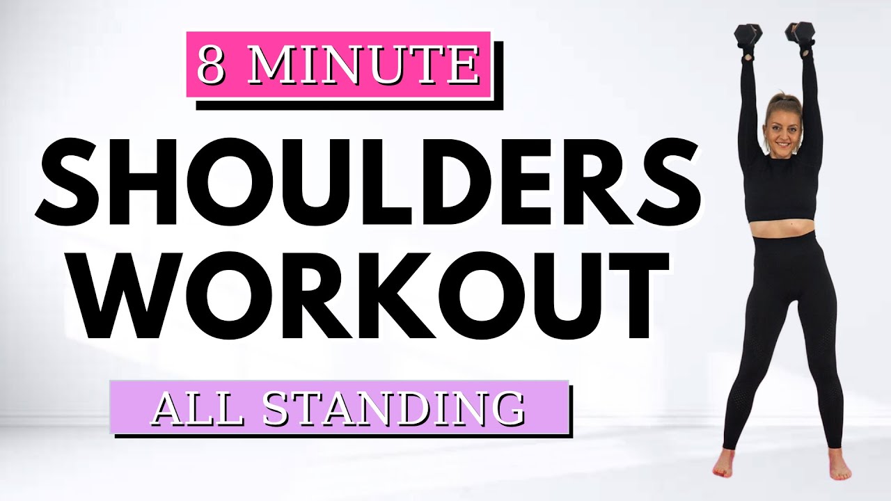 🔥8 Min SHOULDERS WORKOUT🔥TONE & SCULPT🔥LET`S GET SHREDDED SERIES🔥Shoulders at Home🔥ALL STANDING🔥