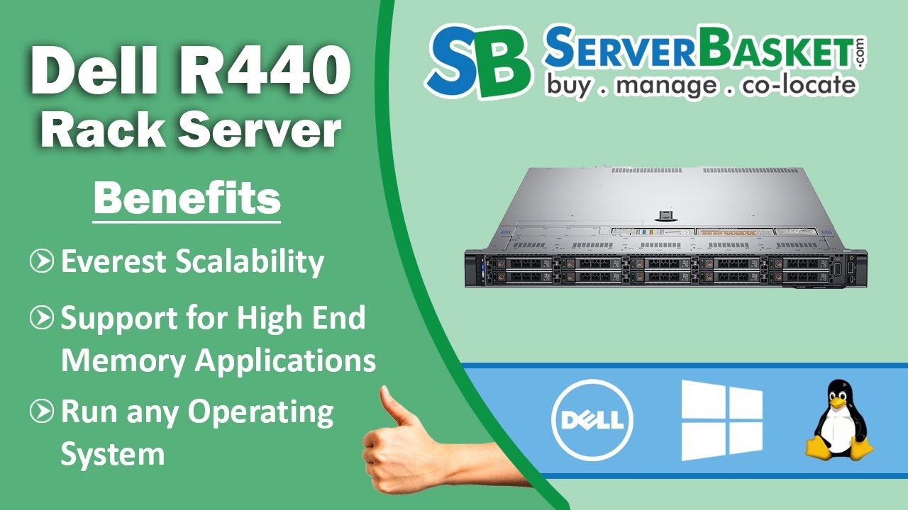 Dell PowerEdge R440 Rack Server - Overview, Specifications, Benefits & Uses