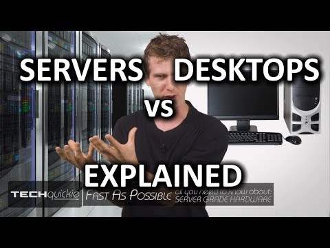 Servers vs Desktop PCs as Fast As Possible