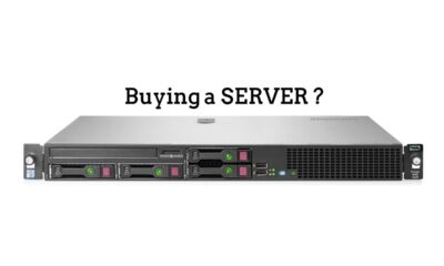 Buying a SERVER - 3 things to know