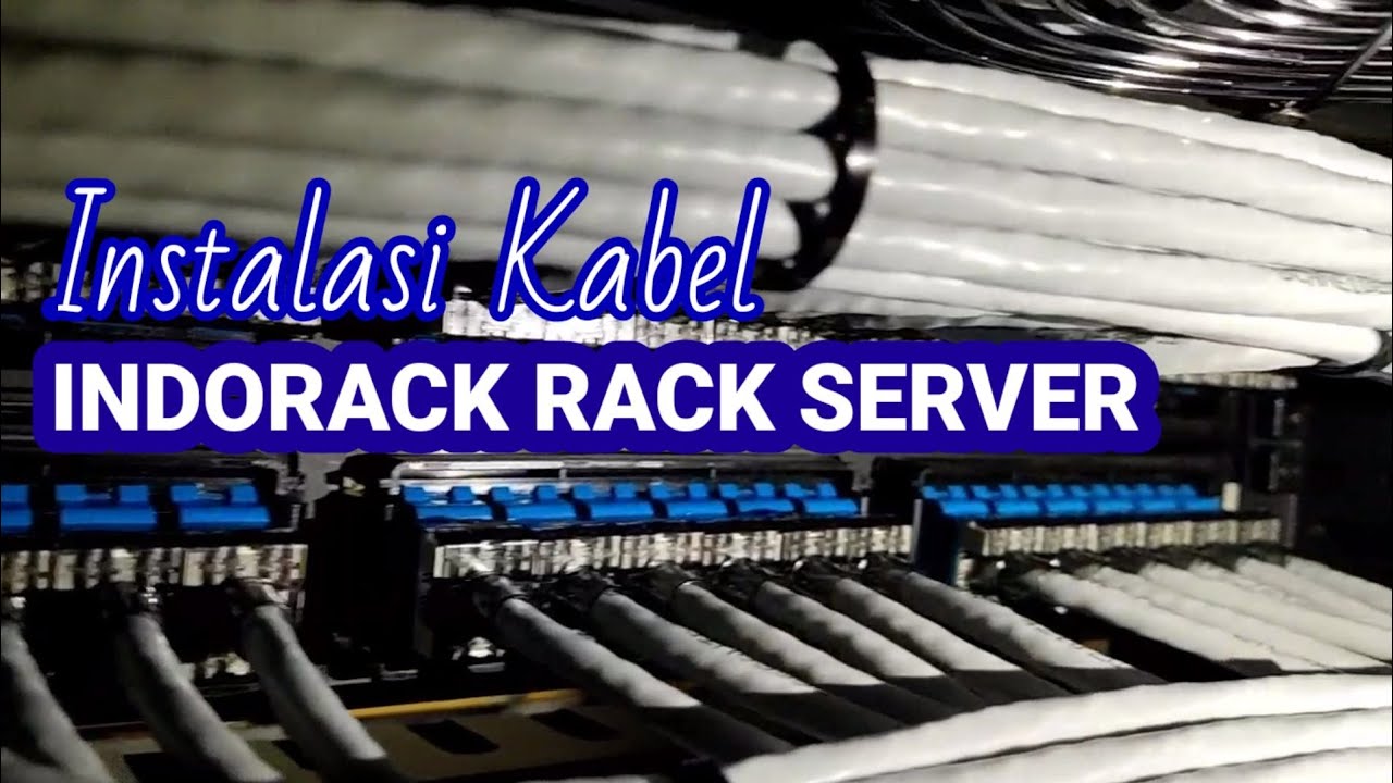 RACK SERVER INDORACK 20U | CABLE INSTALATION