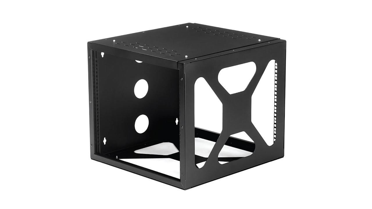 8U Sideways Wall-Mount Rack for Servers - RK819SIDEM | StarTech.com