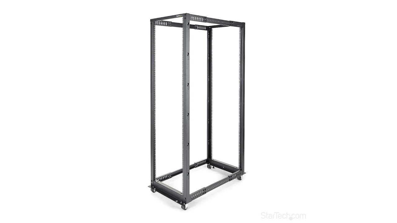 42U Adjustable 4 Post Frame Server Rack Cabinet - 4POSTRACK42 | StarTech.com