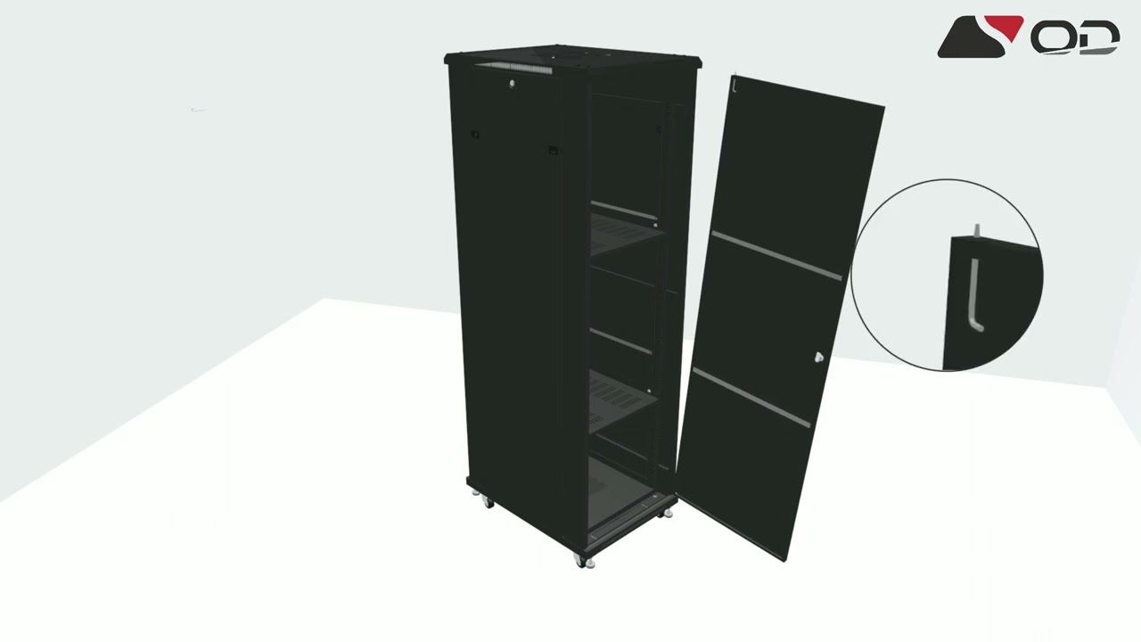 OD 42U Server Rack : Step by Step Installation