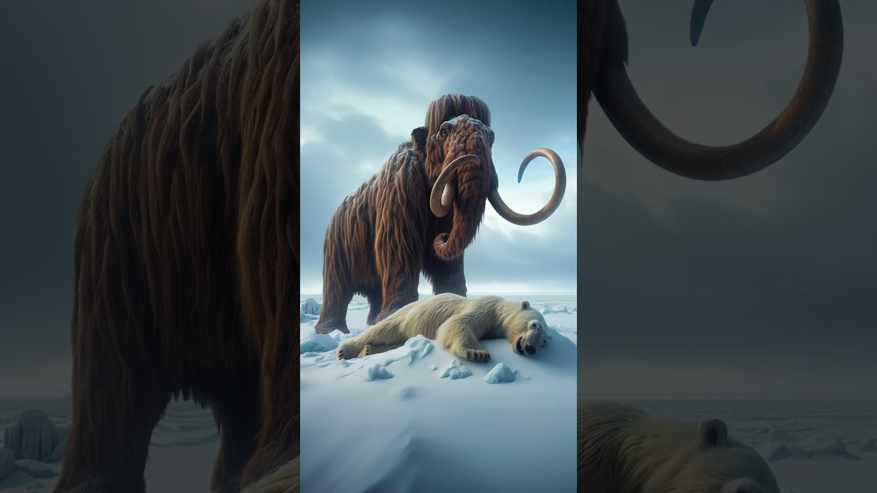 Mammoth vs Animals vs Dinosaurs (T.Rex, Lion, Tiger)