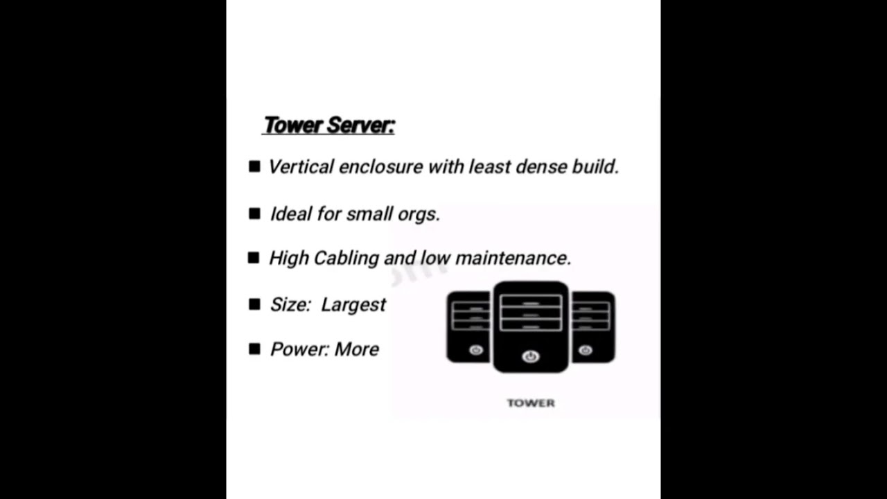 Rack Server,  Tower Server & Blade Server (ICT Assignment)