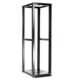 42U Adjustable 4 Post Open Server Equipment Rack Cabinet - 4POSTRACKBK | StarTech.com