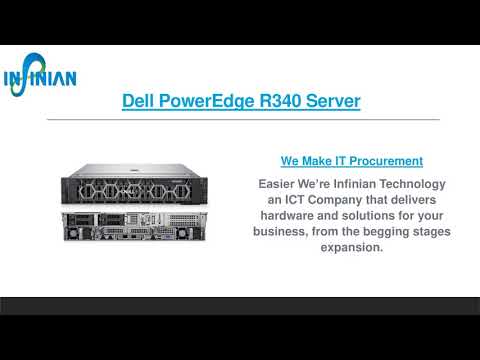 Dell Rack Server 1U: Dell PowerEdge R340 Server | Price/Cost