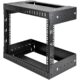 8U 19" Adjustable Wall Mount Network Rack | RK812WALLOA | StarTech.com