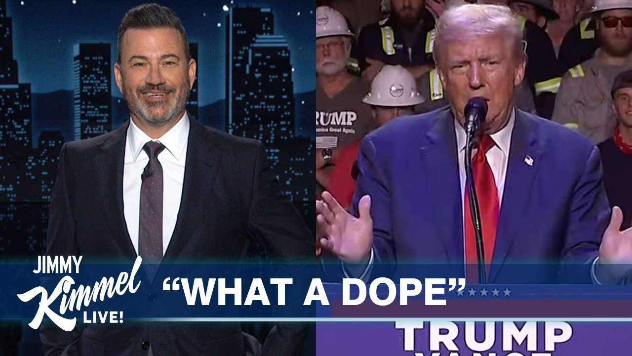 Jimmy Kimmel Responds to Trump Calling Him “One of the Dumbest Human Beings Ever”