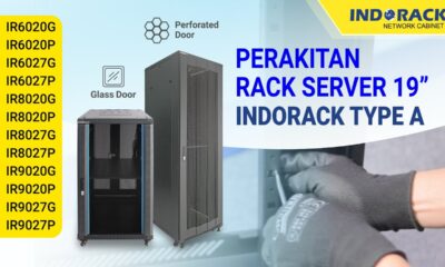 VIDEO A | TUTORIAL PERAKITAN RACK SERVER 19" by INDORACK | IR6020 IR6027 IR8020 IR8027 IR9020 IR9027