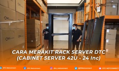 CARA MERAKIT RACK SERVER DTC SNC 42u-24in