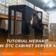 CARA MERAKIT RAK SERVER: NEW DTC CABINET SERVER 42U - DEEP 1150mm