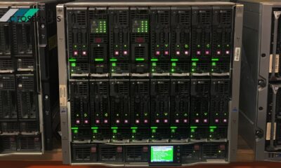 HPE BladeSystem c7000 , BL460c Gen9 blades + D2220sb Storage Blade. Proxmox / ESXI VE @CTOSERVERS