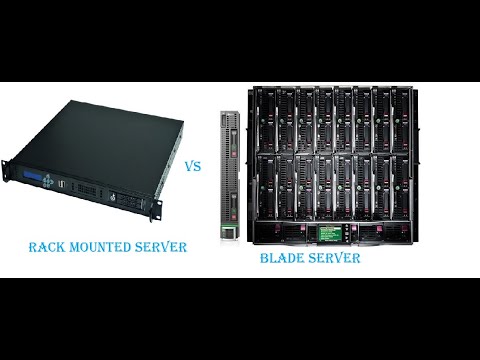 Rack mounted Server VS Blade  Server | #Devops #python #server #linux