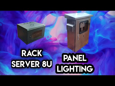 Rack Server 8u & Panel Lighting