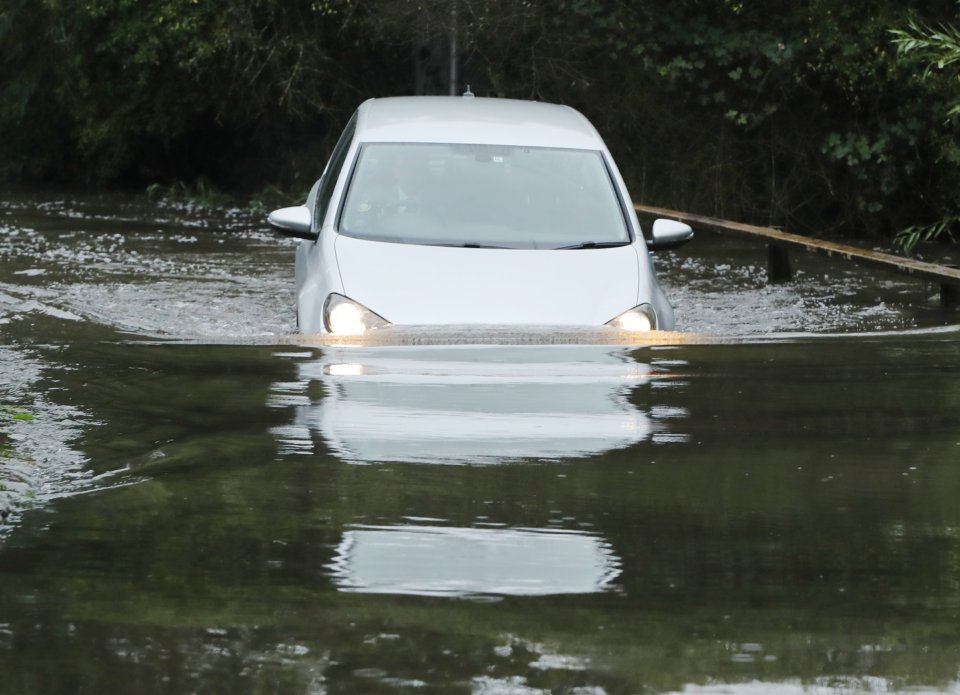 Heavy rain overnight has caused some roads to flood in Essex this morning