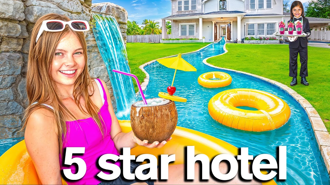 I Turned My House into a 5 STAR HOTEL