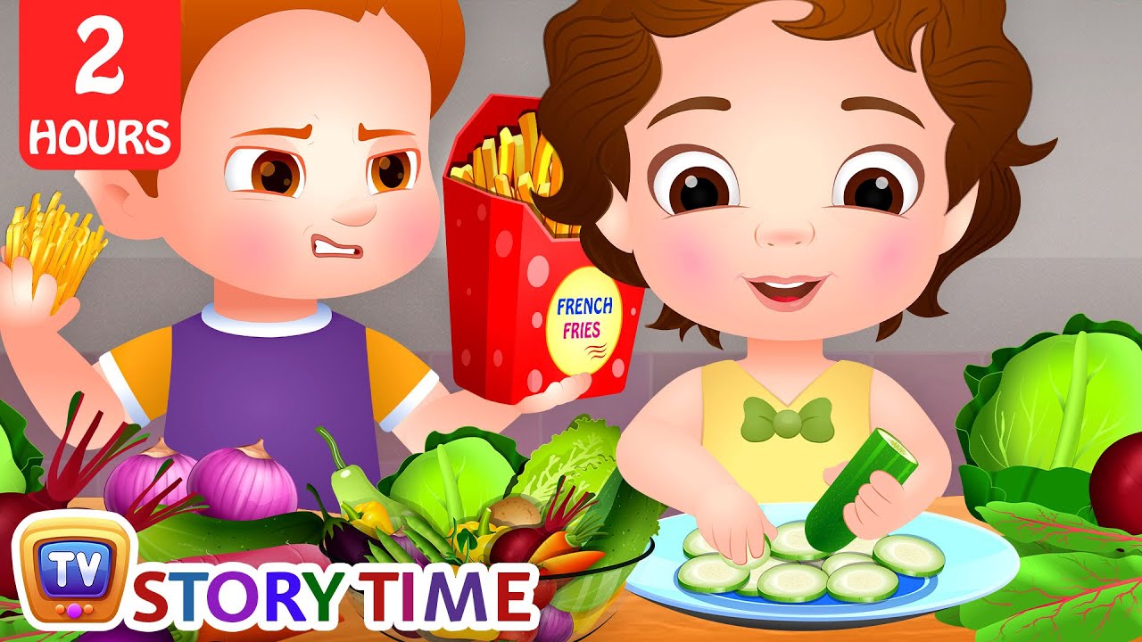 Mango Goldfish, Fuzzy Cussly and More ChuChu TV Good Habits Bedtime Stories for Kids