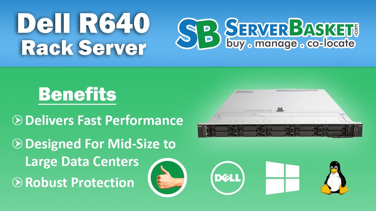 Dell PowerEdge R640 Rack Server - Overview, Specifications, Benefits & Uses