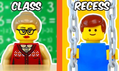 I simulated a LEGO SCHOOL...