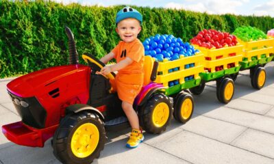 Oliver Rides a Tractor and Finds Lost Numbers