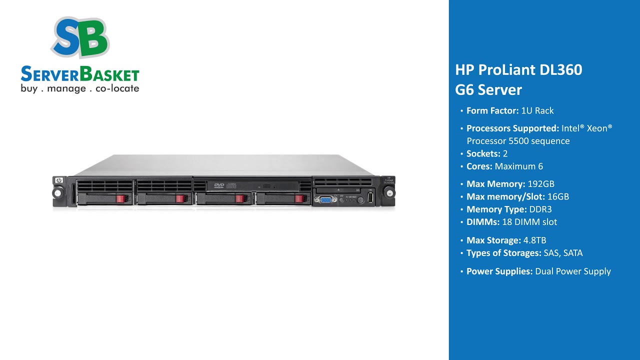 Get Refurbished HP Gen 6 Rack Servers At Best Price | Check Specification