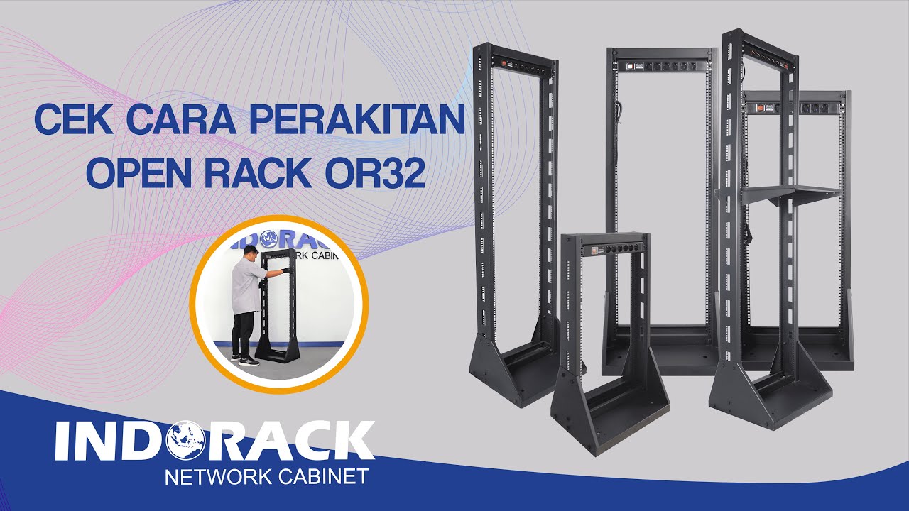 PERAKITAN OPEN RACK BY INDORACK | OR20 OR25 OR32 OR42 OR45 OR50