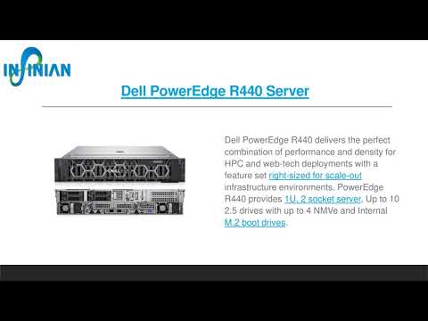 Dell Rack Server 1U: Dell PowerEdge R440 Server | Price/Cost