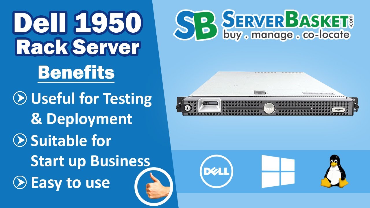 Dell PowerEdge 1950 Rack Server - Overview, Specifications, Benefits & Uses