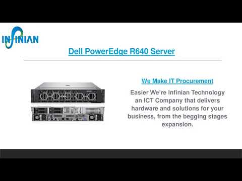 Dell Rack Server 1U: Dell PowerEdge R640 Server | Price/Cost