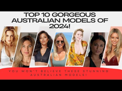 Top 10 Most Beautiful Australian Female Models 2024 | Global Fives