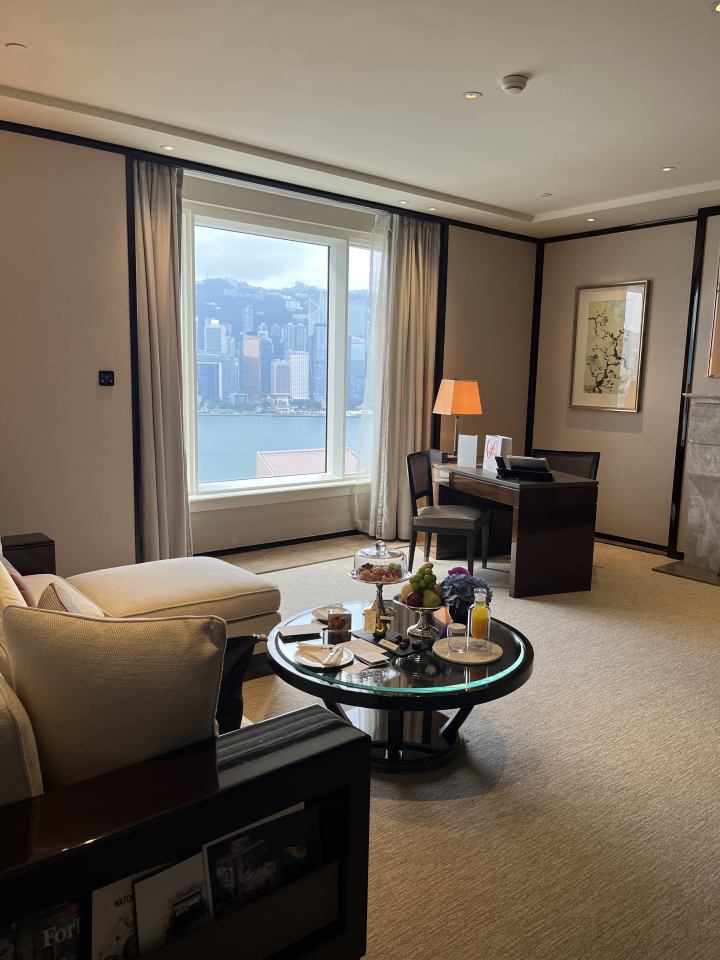 Their suites overlooking the waterfront are some of the best at the hotel